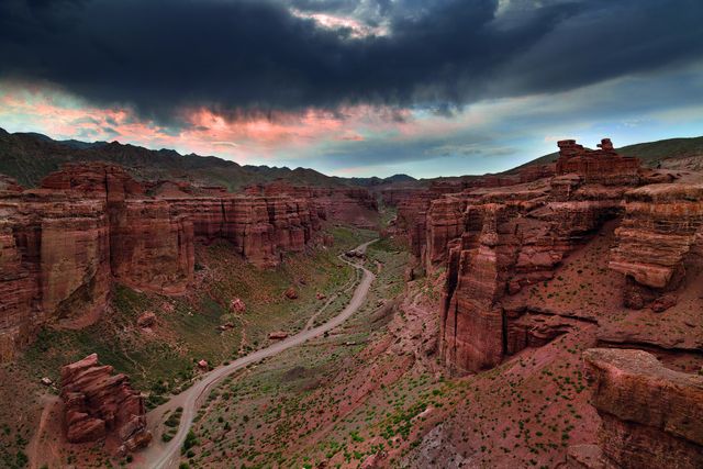 Kazakhstan: Charyn Canyon and the Valley of Castles
